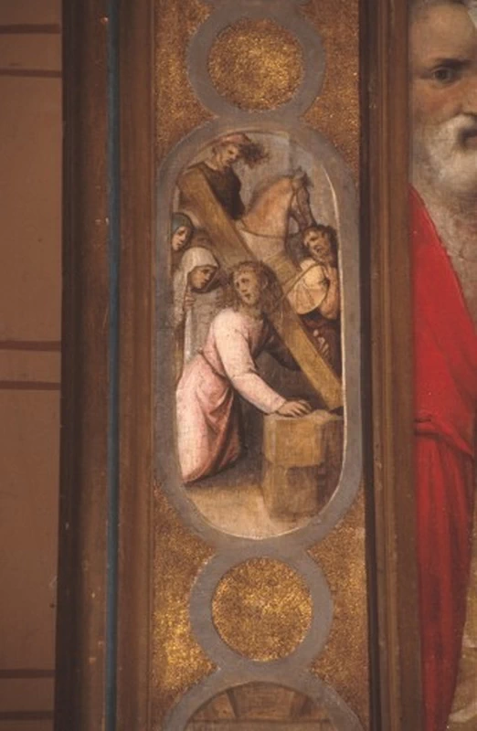 13-Orsola Caccia-Cornice con Misteri del Rosario   